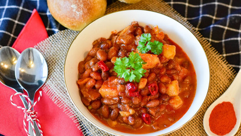 Mexikanischer Feuertopf: Veganes Rezept für den wärmenden Eintopf