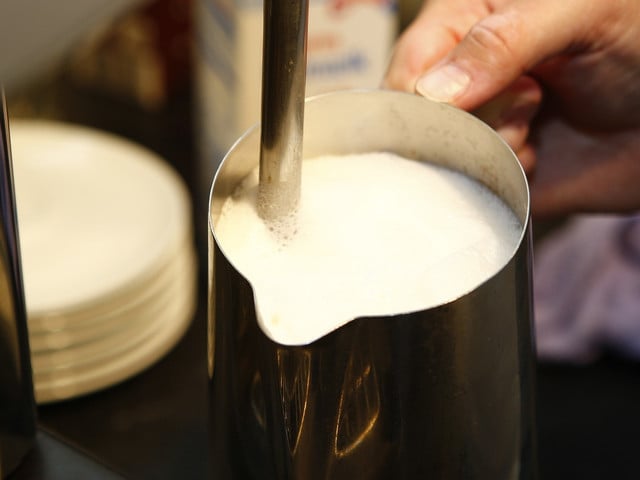 Barista-Hafermilch-Rezept: Variationen und Tipps Hafermilch aufschäumen - am besten mit einem professionellen Milchaufschäumer.