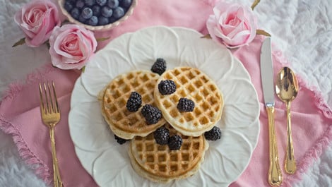 Haferflocken-Waffeln: Ein Rezept für kernige Waffeln