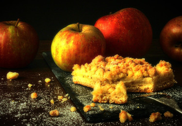 Bratapfelkuchen