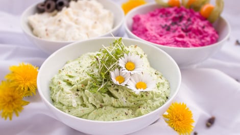 Bärlauch-Feta-Dip: So einfach machst du den Frühlingsdip