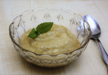 Rhabarbergrütze