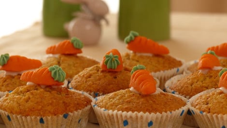 Karottenmuffins: saftiges und veganes Ostergebäck