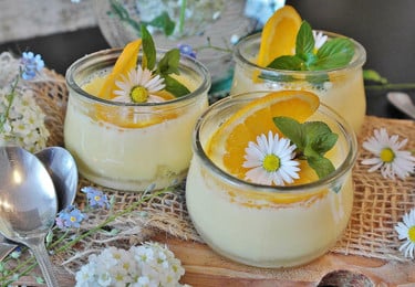 Zitronenpudding
